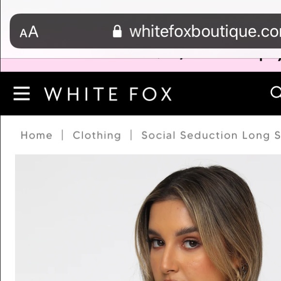 White Fox ‘Social Seduction Long Sleeve’ Size XS - Picture 2 of 6